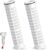 2 Pack 1-1/2″ 140 Mesh Spin-down Replacement Filter Screen for Rusco Vu Flow Heavy-Duty 1.5 Inch Spin Down Sediment Water Filter for Irrigation, Sprinkler, Well Water & Plumbing Protection, Washable