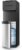EUHOMY Bottom Loading Water Cooler Dispenser for 5 Gallon Bottle, Hot Cold Room Water Dispenser with Child Safety Lock, LED Light, Freestanding Water Cooler for Home Office Apartment, Black