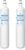 Waterspecialist WS619C Replacement for GE® RPWFE®, RPWF (Built-in CHIP) Refrigerator Water Filter, Compatible with GYS22GMNES, GYE22HSKSS, PYE22PELDS, GFE26GMKES, GFE28GYNFS, PFE28KYNFS, 2 Filters