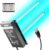 TURBRO 72W UV Sanitizer Lamp with Energy Saving Airflow Sensor, Ozone Free Ultraviolet Light, Air Purifier for HVAC Units and Ducted Systems, Direct Plug-in 120V, UV72PA