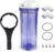 Geekpure 10 Inch Reverse Osmosis Water Filter Housing for RO Filtration System -1/4″ Port-2.5″ x 10″-Clear