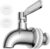 Beverage Dispenser Replacement Spigot, Stainless Steel Water Dispenser Replacement Faucet Compatible with Berkey Water Filter Systems & Other Gravity Filter Tank