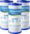 Waterdrop AP810 Whole House Water Filter, Replacement for 3M® Aqua-Pure® AP810, AP801, AP811, Whirlpool® WHKF-GD25BB, WHKF-DWHBB, 5 Micron, 10″ x 4.5″, Well & Tap Water Filter, Pack of 3