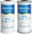 Waterdrop Whole House Water Filter, Carbon Filter, Reduce Iron & Manganese Filter Cartridge, Replacement for GE GXWH40L, FXHTC, Ispring, Culligan® RFC-BBSA, Whirlpool®, Any 10″ x 4.5″ System, 5 Micron