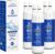 EDR1RXD1 Water Filter Replacement for Whirlpool, Everydrop Filter 1, W10295370a, WHR1RXD1, KAD1RXD1, Compatible with Kenmore 46-9930, 46-9081, 3 Pack