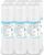 Membrane Solutions Grooved Sediment Water Filter Cartridge (Pack of 6), 5 Micron Whole House Water Filter Universal Replacement 10″x2.5″ for 10 inch RO Unit, Whole House Under-Sink Filtration System