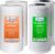 iSpring F4WGB21B Whole House Water Filtration High Capacity Sediment and CTO Carbon Block Water Filter Replacement Cartridge Pack Set for WGB21B, 4.5″x10″