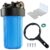 Whole House Water Filter Housing (WH-10HD), 10″ x 4.5″ Sediment Carbon Filter Universal Housing, Pre-Filtration System for Well and City Water, 1″ NPT Port, Pressure Release