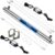 Whole House UV Water Filter System 12 GPM – 55W Stainless Steel UV Light – LED Indicator & Alarm – Well & City Water – Includes 2 Extra Bulbs, Ballast & Quartz Sleeve – Bluonics