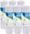 PUREPLUS 10 Micron 10″x2.5″ Whole House String Wound Sediment Filter for Well Water, Replacement Cartridge for Universal 10 inch RO System, WP-5, Aqua-Pure AP110, CFS110, Culligan P5,WFPFC4002, 6Pack