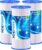 ICEPURE 5 Micron 10″ x 4.5″ Whole House Sediment Pleated Water Filter Replacement for GE FXHSC, Culligan R50-BBSA, Pentek R50-BB, DuPont WFHDC3001, W50PEHD, GXWH40L, GXWH35F for Well Water, 3PACK