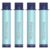 Waterdrop Gravity Water Filter Straw, Camping Water Filtration System, Water Purifier Survival for Travel, Backpacking and Emergency Preparedness, 0.1 Micron, 4 Pack, Light Blue