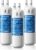 Upgraded W10295370A Water Filter Replacement Compatible with Whirlpool EDR1RXD1, Filter 1, EDR1RXD1B, WHR1RXD1, KAD1RXD1, P8RFWB2L, P4RFWB, WD-F38, 46-9081, 46-9930, 3 Pack