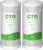 SimPure Whole House Water Filter Cartridges 5 Micron 10″ x 4.5″ CTO Activated Carbon Block, For DB10P, DB10C-2, GE GXWH40L, GXWH35F, BB10, FXHTC, FC15B, 2 Pack