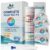 SJ WAVE 22 in 1 Water Test Kits – 125 Strips Drinking Water Test Kit, Home Tap and Well Water Tester for Bacteria pH Hardness Lead Iron Copper Chlorine Cyanuric Acid