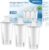 BREAUILL Water Filter Replacement Compatible with Brita Pitchers and Dispensers, Water Filter by BREAUILL NSF Certified Water Pitcher Filter Compatible with Brita, Classic OB03, Mavea 107007(3 PCS)