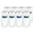Pentair Pentek DGD-5005 Big Blue Water Filter, 10-Inch Whole House Sediment Filter Cartridge Replacement, Dual-Gradient Density Spun Polypropylene, 10″ x 4.5″, 5 Micron, Pack of 8