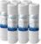 BLUERISE 5 Micron 10″x2.5″ Wire Wound Whole House Water Filter Replacement Cartridge – 6 Pack