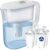10-Cup Water Filter Pitcher with 5 Replacements & Electronic Change Reminder – Compatible Brita Water Pitcher Brita Filter Replacement