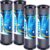 ICEPURE 1 Micron 2.5″ x 10″ Whole House CTO Carbon Sediment Water Filter Cartridge Compatible with DuPont WFPFC8002, WFPFC9001, SCWH-5, WHCF-WHWC, WHCF-WHWC, FXWTC, CBC-10, RO Unit, Pack of 4