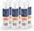 Aquaboon 1 Micron Whole House Sediment Filter 10 x 2.5 for RO & Well Water Filters Replacement Cartridges Compatible with AP110, WHKF-GD05, 6 Pack