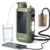 ITEHIL Portable Electric Water Filter, 0.01 Micron Camping Water Purifier with Solar, Outdoor Water Purification System for Camping, Hiking, Emergency & Survival
