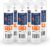 Aquaboon 5 Micron 10 x 2.5 Sediment Filter – Whole House Water Filter Replacement Compatible with Well Water Filters – P5, AP110, WHKF-GD05, 6 Pack