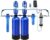 Aquasana Whole House Well Water Filter | 500K Gallons | UV, Carbon & KDF | Salt-Free Softener Alternative | Install Kit | Tackles up to 99.99% Chlorine, Bacteria, Viruses & Scale | EQ-WELL-UV-PRO-AST