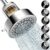 Filtered Shower head for Healthier Hair & Skin – Removes Chlorine & Heavy Metals,High Pressure 6 Mode Settings Shower Head Filter for Hard Water (Chrome)